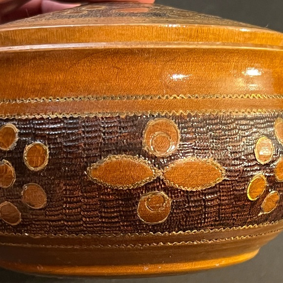 Handcrafted Wooden Trinket Box with Lid - Picture 7 of 7